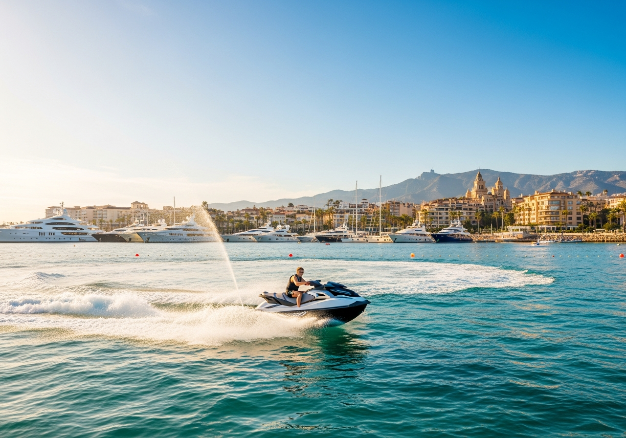Descubre las zonas ideales para alquilar motos de agua en Puerto Banús y las ventajas de reservar con Puerto Banús Boats, tanto para clientes como para propietarios